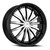 Cavallo Clv-53 Wheels Rims 20x8.5 5x108 5x114.3 Gloss Black & Machined 35mm | CLV-53208551081143+35BM