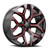 O.E. Revolution G-09 Wheels Rims 20x9 6x139.7 Gloss Black & Red Milled 24mm | G09-2095024GBRM-I