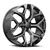 O.E. Revolution G-09 Wheels Rims 26x10 6x139.7 Gloss Black & Milled 24mm | G09-26105024GBM