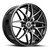 Spec-1 Sp-60 Wheels Rims 18x8 5x112 5x114.3 Gloss Black & Machined 38mm | SP-601883638BM