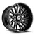Xf Off-Road Xf-230 Wheels Rims 18x9 5x127 5x139.7 Gloss Black & Machined 12mm | XF-23018904312BM