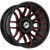 Xf Off-Road Xf-232 Wheels Rims 22x10 8x165.1 8x180 Gloss Black & Red Milled -18mm | XF-232221081651180-18GBRM