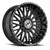 Xf Off-Road Xf-241 Wheels Rims 20x10 5x127 5x139.7 Gloss Black & Milled Lettering -12mm | XF-241201043-12GB-V