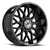Xf Off-Road Xf-242 Wheels Rims 20x10 5x127 5x139.7 Gloss Black & Milled Lettering -12mm | XF-242201043-12GB-V