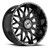 Xf Off-Road Xf-242 Wheels Rims 20x10 6x135 6x139.7 Gloss Black & Milled -12mm | XF-242201057-12GBM-V