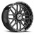 Xf Off-Road Xf-244 Wheels Rims 20x9 5x127 5x139.7 Gloss Black & Milled 12mm | XF-24420904312GBM-V