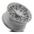 Arena A135 Atlas Wheels Rims 17x9 8x170 Gloss Silver Machined 0mm | A135179017P00019