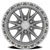 Arena A135 Atlas Wheels Rims 17x9 6x135 Gloss Silver Machined 0mm | A135179089P00019