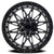 Arena A147 Empire Wheels Rims 20x10 6x139.7 Satin Black W/ Gloss Black Lip -18mm | A147200084N01804