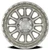 Arena A128 Enduro Wheels Rims 17x8.5 6x139.7 Gloss Silver Machined 25mm | A128178584P02519