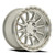Arena A128 Enduro Wheels Rims 17x9 5x127 Gloss Silver Machined -12mm | A128179075N01219