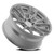 Arena A138 Lusso Wheels Rims 24x10 6x139.7 Gloss Silver Brushed 25mm | A138240084P02509