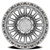 Arena A130 Podium Wheels Rims 17x9 8x170 Gloss Silver Machined 0mm | A130179017P00019