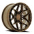 Arena A133 Rampage Wheels Rims 20x10 6x139.7 Smoked Bronze W/ Tinted Clear -18mm | A133200084N01818