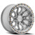 Arena A120 Terra Wheels Rims 17x9 6x139.7 Gloss Silver Machined 0mm | A120179084P00019