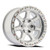 Arena A123 Throttle Wheels Rims 17x9 6x139.7 Gloss Silver Machined 0mm | A123179084P00019