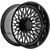 Arena Af107 Vulcan Wheels Rims 24x12 8x170 Gloss Black -51mm | AF107241217N05102