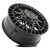 Arena Dually A127  Innovator Front Wheels Rims 22x8.25 8x210 Gloss Black 100mm