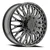 Arena Dually A121  Monarch Front Wheels Rims 20x8.25 8x200 Gloss Black Milled 105mm