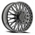 Arena Dually A121  Monarch Front Wheels Rims 22x8.25 8x165.1 Gloss Black Milled 105mm