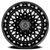 Arena Dually A129  Valkyrie Rear Wheels Rims 24x8.25 10x225 Gloss Black -222mm