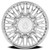 Arena Dually Af101  Casino Front Wheels Rims 24x8.25 10x225 Milled And Polished 100mm