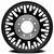 Arena Dually Af101  Casino Inner Wheels Rims 22x8.25 10x225 Gloss Black 100mm