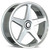 Giovanna Cinque Wheels Rims 24x9.5 Blank Custom Drilled Silver Machined Face / Polished Lip 10mm | GI-2495Z10GOCINSPR
