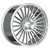 Koko Kuture Parlato Wheels Rims 22x9 Blank Custom Drilled Silver Machined Face / Polished Lip 10mm | KK-2290Z10KOPARSPR