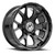Xf Off-Road Oe-501 Wheels Rims 20x10 Blank Custom Drilled Gloss Black & Milled -12mm | OE-50120105X6XBL-12GBM-T