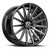 Spec-1 Sp-69 Wheels Rims 18x9 Blank Custom Drilled Gloss Black & Milled 42mm | SP-69189BL42GBM