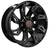 Disaster Off Road D09 Wheels Rims 20x9 6x135 6x139.7 Gloss Black Milled 0mm | D09-061390GBML