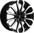 Massiv 929 Wheels Rims 22x9 6x135 6x139.7 Black Machined 25mm | MAS929-22930BM