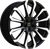 Massiv 929 Wheels Rims 20x8.5 5x110 5x115 Black Machined 35mm | MAS929-2891BM
