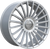 Ravetti M17 Wheels Rims 22x9 5x114.3 5x120 Brushed Silver 27mm | RAV-M17-22913-27SBR-FC