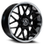 Azad AZV02 Wheels Rims 26x10 Blank Custom Drilled Black With Stainless Lip 25mm | AZV022610BLANK+25B/SSL