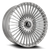 Azad AZV04 Wheels Rims 22x10.5 5x112 5x114.3 Brushed Silver 40mm | AZV04221055112/114.3+40BR/S