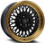 Versus VS08 Wheels Rims 17x8 5x114.3 Matte Black With Bronze Lip 35mm | VS081785114+35MATTEBLACK/BL