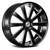 Heavy Hitters HH10 Wheels Rims 22x9.5 Blank Custom Drilled Absolute Black w/ Milling 30mm | HH10-2295Z30PAP