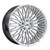 Mach MF.9 Wheels Rims 20x10 Blank Custom Drilled Hyper Silver w/ Undercut 20mm | MF9-2010Z20FHPSV