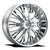 2Crave No.43 Wheels Rims 24x9.5 6x135 6x139.7 Chrome 30mm | N43-2495Y30PC