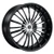 2Crave No.48 Wheels Rims 22x9.5 Blank Custom Drilled Gloss Black w/ Machined Face 25mm | N48-2295Z25PB