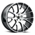 Replica Tech RT-10 Wheels Rims 22x11 5x115 Gloss Black w/ Machined Face 27mm | RT10-2211HH27EBM