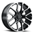 Replica Tech RT-47 Wheels Rims 24x10 6x139.7 Gloss Black w/ Machined Face 31mm | RT47-2410XX31LBM