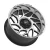 Weld Off-Road Fulcrum Wheels Rims 20x10 8x170 Gloss Black Machined -18mm | W11800017475