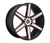 U2 U2-56-M Wheels Rims 24x9.5 6x139.7 Gloss Black Machined w/ Milled and Red Accents 30mm | WU2W056S47O18P024F521C16