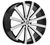 Velocity VW12-M Wheels Rims 26x10 6x139.7 Gloss Black Machined 25mm | WVWW012S51O16P024F512C16