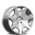 Donz Merlino Wheels Rims 22x10.5 Blank Custom Drilled Silver Brushed 18mm | MER22105Z518CSXS00