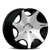 Donz Merlino Wheels Rims 22x9 Blank Custom Drilled Gloss Black Machined 15mm | MER22900Z515CBMB00