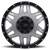 Xd Xd130 Machete Dually Wheel - 20x7.5 8x165.1 Matte Gray Black Ring 142mm | XD130275904142